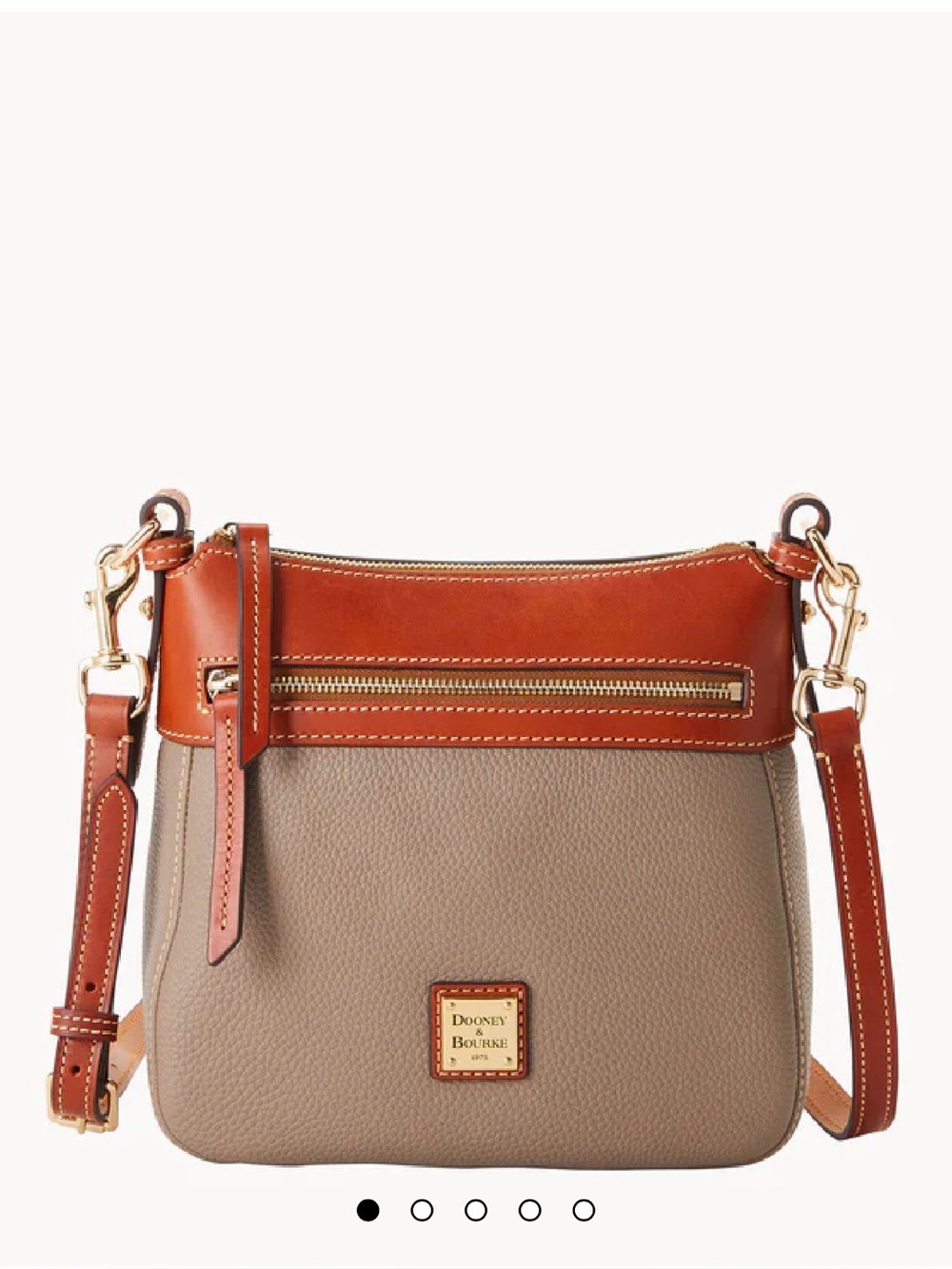Dooney & Bourke Pebble Gain Crossbody 25
